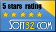 soft32 5 stars award for Email Sentinel Pro