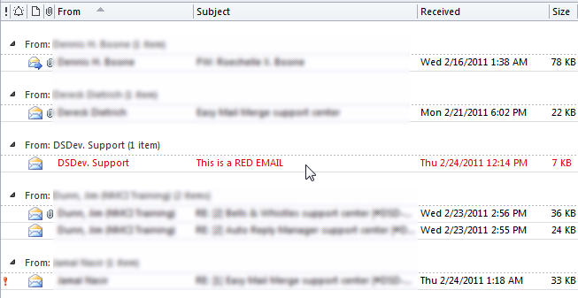 what-do-the-colored-dots-mean-in-outlook-email