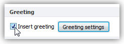 email greetings