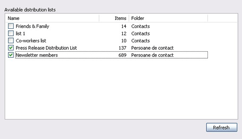 import outlook distribution list